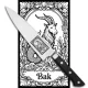 Satake Satoru Gyuto (Chef's) engraved Japanese kitchen knife HOROSCOPE CAPRICORN - Japanese Quality in Your Kitchen