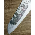 Satake Sparkling Kitty Santoku Maneki-neko