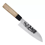 Satake Sparkling Kitty Santoku Maneki-neko