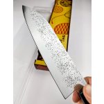 Satake Nashiji Natural Santoku Japanisches Kochmesser 17 cm - Japanische Qualität für die Küche