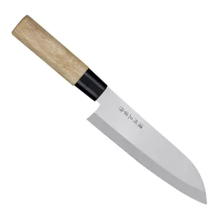   Satake Megumi Santoku cuțit de bucătărie japonez 17 cm - Calitate japoneză în bucătărie