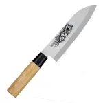 Satake Megumi Santoku gravírozott japán konyhakés Anyai szeretet - Japán minőség a konyhában 