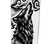 Satake Satoru Gyuto (Chef's) engraved Japanese kitchen knife WOLF - Japanese Quality in Your Kitchen