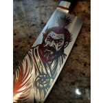 Satake Satoru Gyuto (Chef's) engraved Japanese kitchen knife Dragon - Japanese Quality in Your Kitchen
