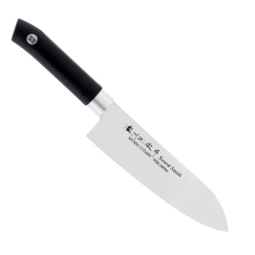 Satake Sword Smith Santoku Knife 17 cm - Japanese Quality in Your Kitchen