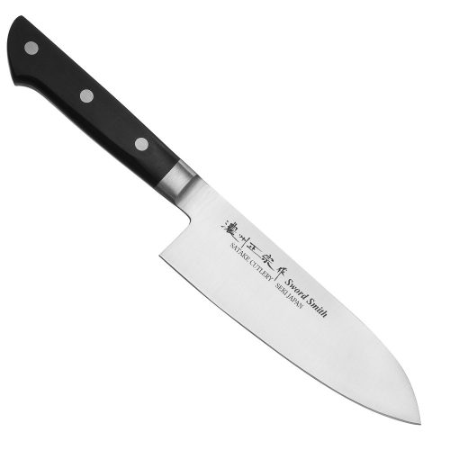 Satake Satoru Santoku cuțit de bucătărie japonez 17 cm - Calitate japoneză în bucătărie