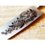 Satake Satoru Santoku japán konyhakés Anya gravír - Japán minőség a konyhában 