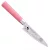 Satake Sword Smith Macaron Japán rozsdamentes univerzális konyhakés 58 HRC, 12 cm, polipropilén markolat Kiscica gombolyaggal lézergravír mintázat
