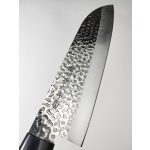Satake Megumi Tsuchime Santoku Japanese Kitchen Knife 17 cm - Japanese quality in the kitchen