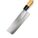 Cuțit de bucătărie japonez Satake Megumi Tsuchime Nakiri 17 cm - Calitate japoneză în bucătărie