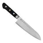 Satake FAX-38 Premium Powder Metallurgy Steel Santoku Knife 18 cm - Japanese Quality in Your Kitchen