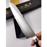 Satake FAX-38 Oțel premium pentru metalurgie a pulberilor Santoku cuțit 18 cm - Calitate japoneză în bucătărie