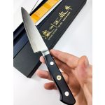 Satake FAX-38 Oțel premium pentru metalurgie a pulberilor Cuțit de bucătărie universal japonez 13,5 cm - Calitate japoneză în bucătărie