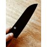   Satake Black japán santoku  konyhakés csúszásmentes markolattal - Japán minőség a konyhában 