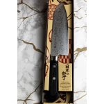 Satake Unique Sai Japanese Damascus Santoku Knife 17cm - Japanese Quality in Your Kitchen