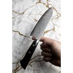 Satake Unique Sai Japanese Damascus Santoku Knife 17cm - Japanese Quality in Your Kitchen