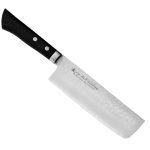Satake Unique Sai Japanisches Damaszener Nakiri Messer 17 cm - Japanische Qualität für die Küche