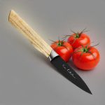 Satake Via Kitchen Japanese paring knife with ash wood handle – Japanese quality in the kitchen