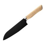 Satake Via Kitchen Japanese Santoku Knife with Ash Wood Handle – Japanese Quality in Your Kitchen