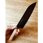 Satake Via Kitchen Japanese Santoku Knife with Ash Wood Handle – Japanese Quality in Your Kitchen