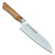 Cuțit de bucătărie japonez Satake Premium Noushu Santoku (cuțitul bucătarului) din oțel Damasc 18 cm cu mâner din lemn de măslin – Calitate japoneză în bucătărie