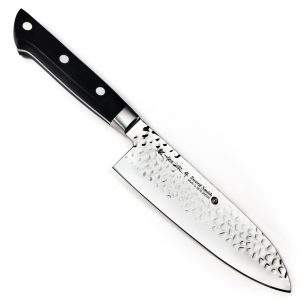   Satake Satoru Tsuchime Santoku Japanese Kitchen Knife 17 cm - Japanese quality in the kitchen