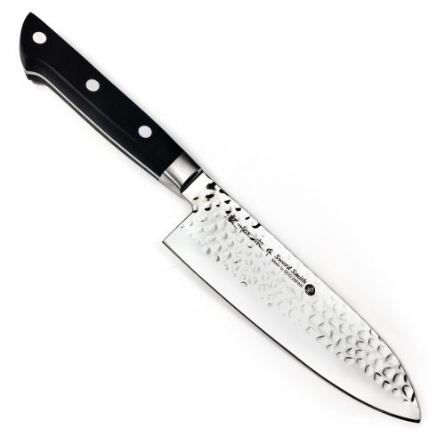 Satake Satoru Tsuchime Santoku japán konyhakés 17 cm - Japán minőség a konyhában 