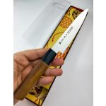 Cuțit de bucătărie universal Satake Noushu Masamune Saku, 12 cm, cu mâner din lemn de nuc - calitate japoneză în bucătărie