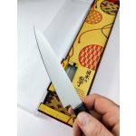 Cuțit de bucătărie universal Satake Noushu Masamune Saku, 12 cm, cu mâner din lemn de nuc - calitate japoneză în bucătărie