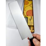 Satake Noushu Masamune Saku Nakiri kitchen knife with AUS-8A blade and walnut handle - Japanese quality in the kitchen