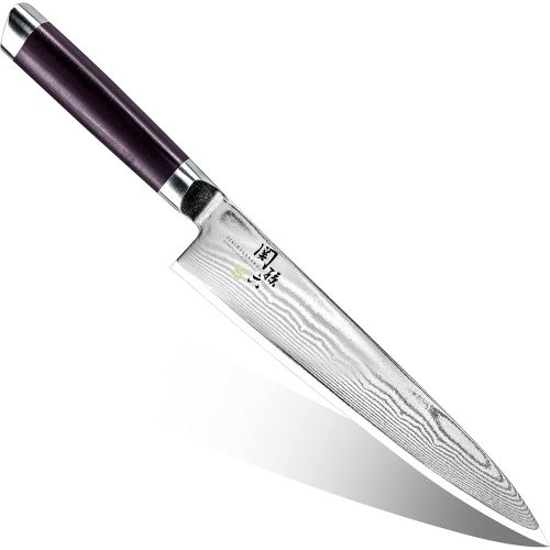 Kai Seki Magoroku Damast Gyuto (Kochmesser) Japanisches Küchenmesser 21 cm