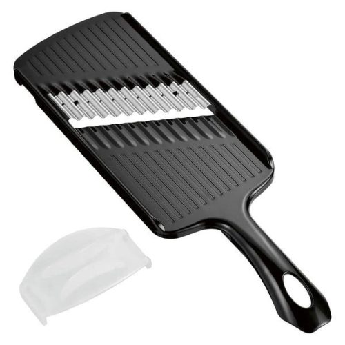 Shimomura Pro Grade PG-617 Japanese Mandoline Slicer – Stainless Steel Wavy Cutter for Vegetables and Fruits