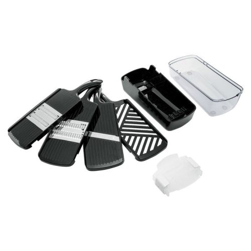 Shimomura Kogyo Pro Grade PGS-05 Set Multifuncțional Japonez pentru Pregătirea Legumelor – Feliere, Tăiere Fâșii, Răzuire
