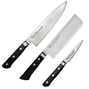 Satake Damascus Knife Set - The Perfect Trio