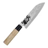   Satake Steak készlet 5 részes - 1 db Satake Megumi Santoku Steak Bull Japán konyhakés és 1 db Satake Megumi Japán  4 részes steak készlet díszdobozban