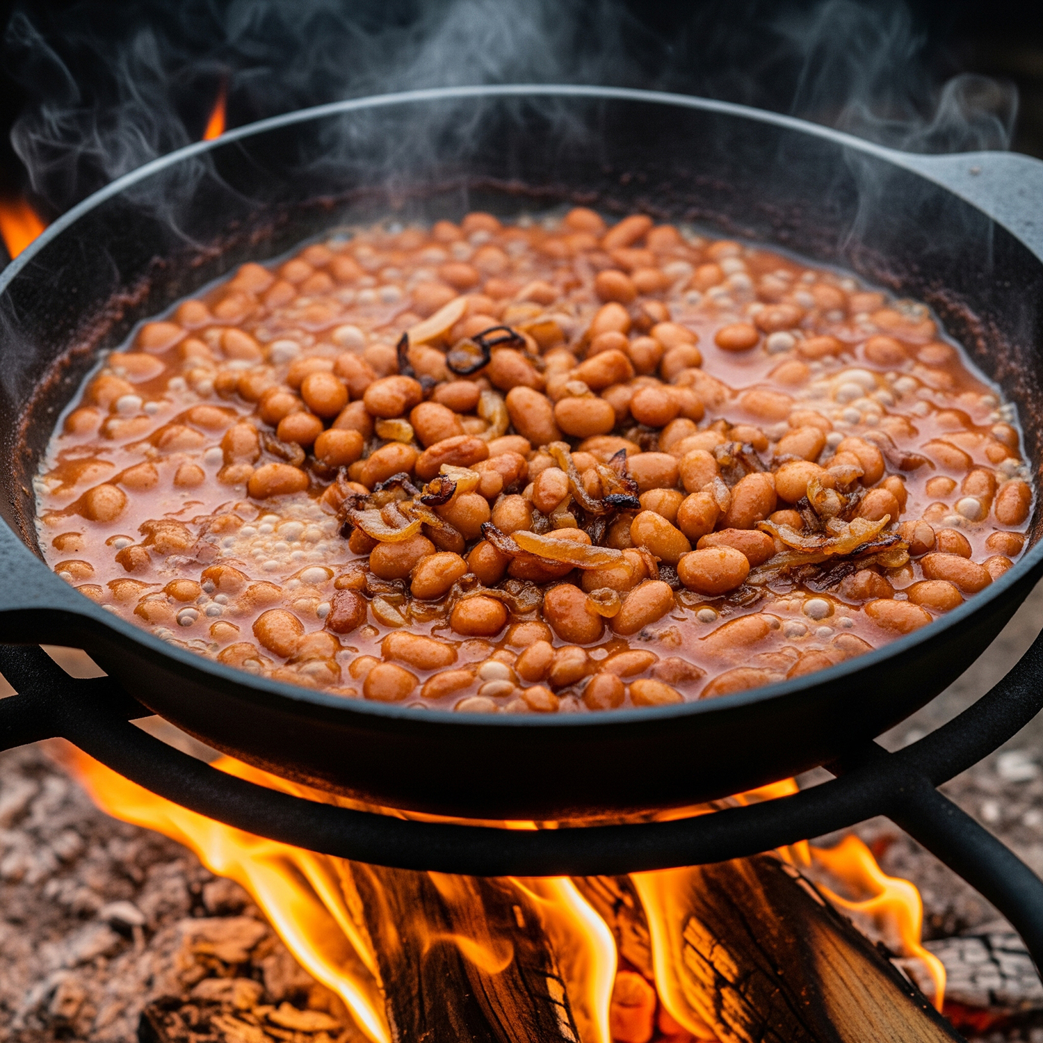 Hagymás bab recept