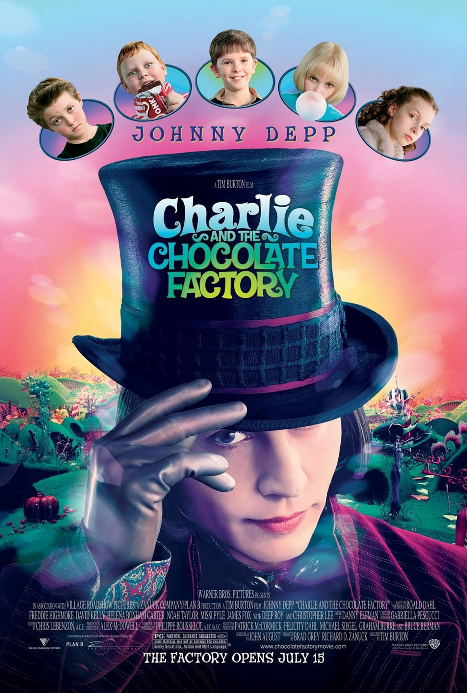 Charlie és a csokigyár (Charlie and the Chocolate Factory, 2005)